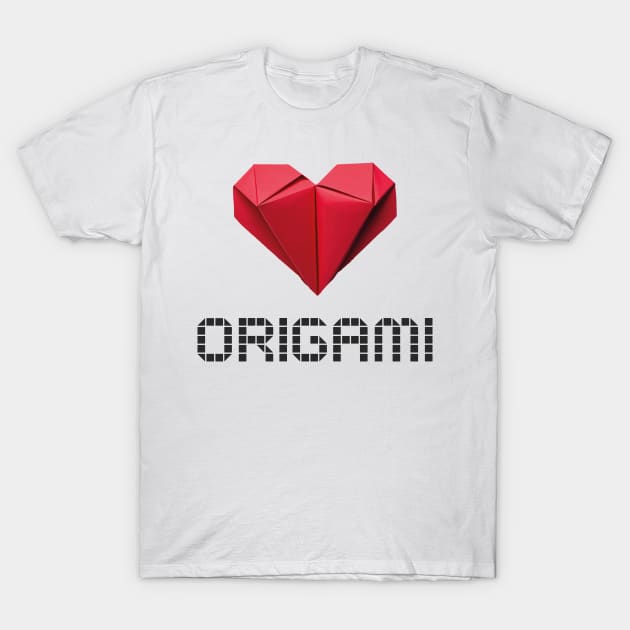 Love Origami T-Shirt by TomiTee